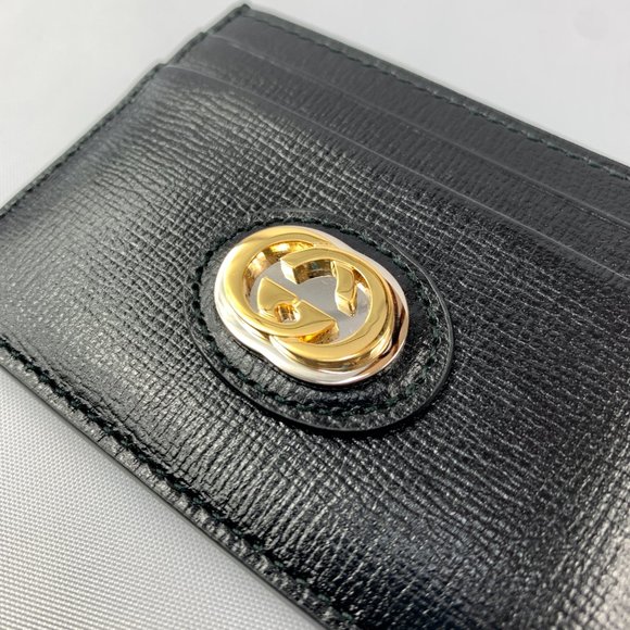 Gucci GG Marina Card Holder in Black ALL ITEMS IN MY CLOSET ARE AUTHENTIC 🥰 - Picture 9 of 10